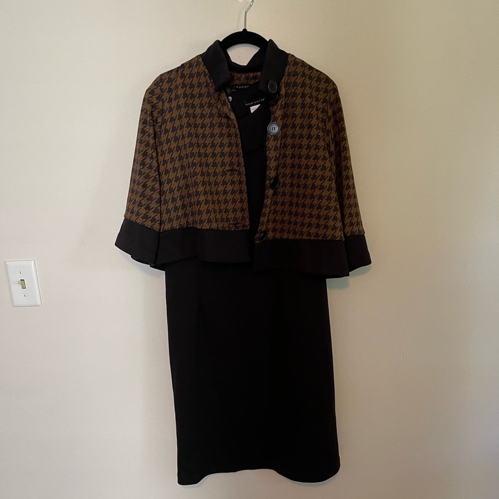 Vintage Madison Leigh Suit Dress Set | Size 6